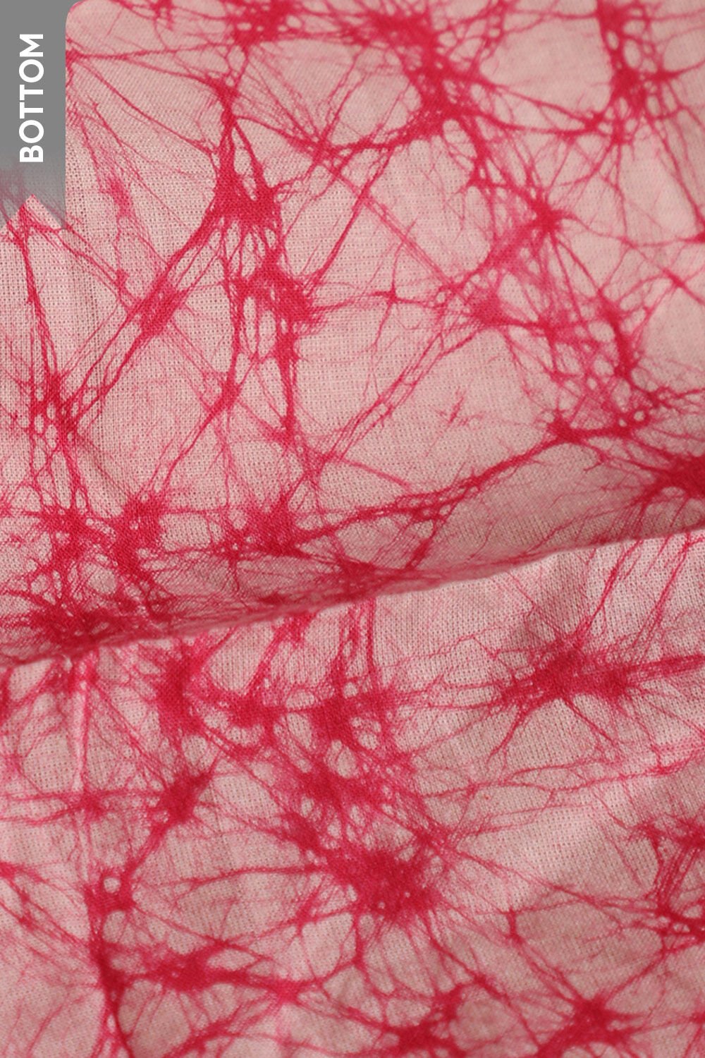 Dark Pink Pure Cotton Batik Unstitched Suit Set image number null