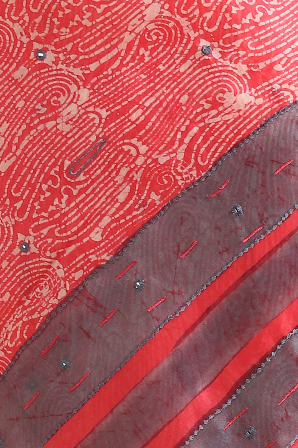 Pink Pure Silk Cotton Chanderi Saree image number null