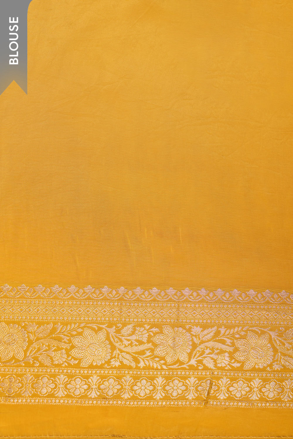 Yellow Woven Pure Viscose Saree image number null