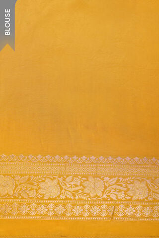 Yellow Woven Pure Viscose Saree thumbnail image number null