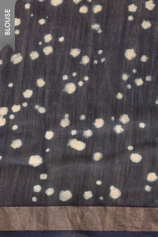Blue Bagru Bagru Block Printed Pure Silk Cotton Saree thumbnail image number null