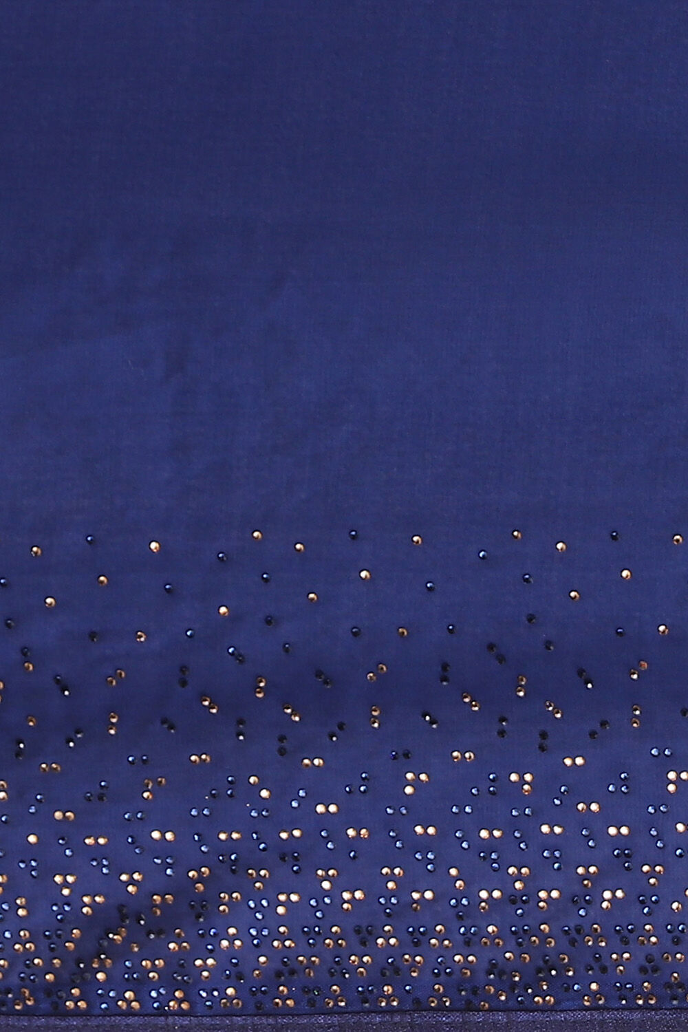 Dark Pure Blue Embroidered Saree image number null