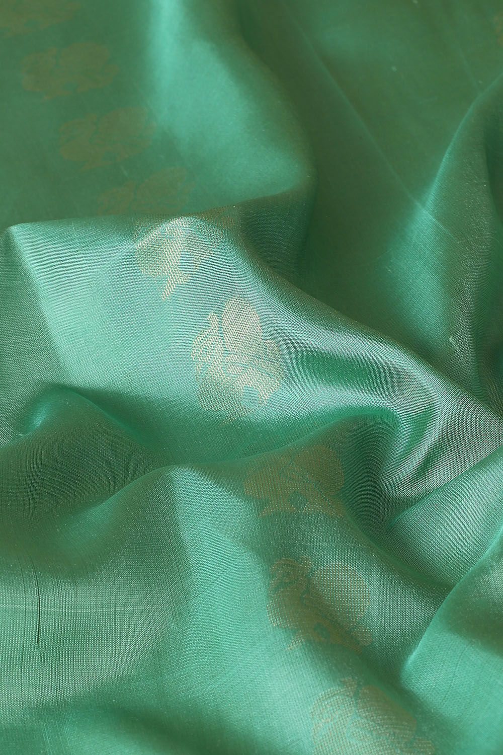 Light Green Pure Silk South Saree image number null