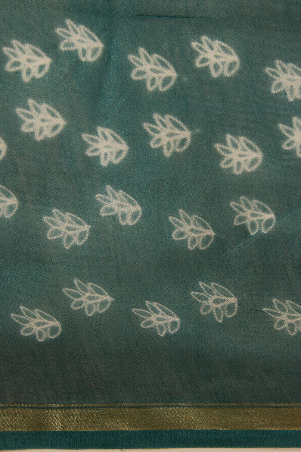 Dark Violet Pure Silk Cotton Shibori Saree image number null