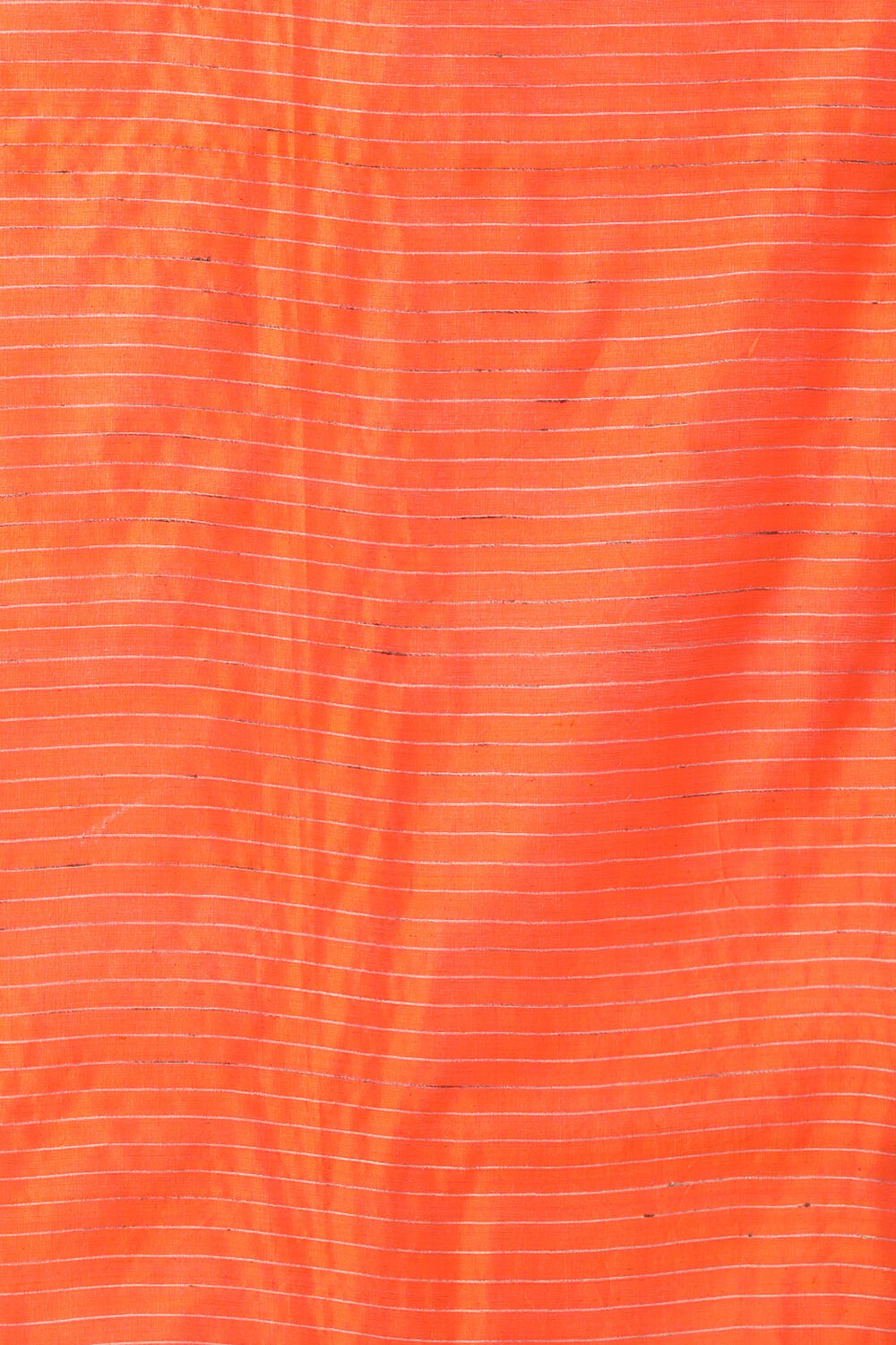 Orange Pure Silk Cotton Bengal Saree image number null