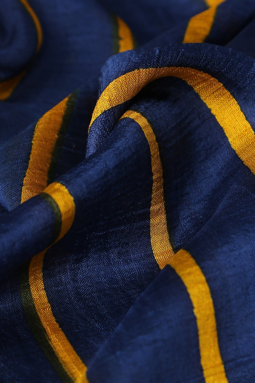 Grey Pure Silk Hand Painted Saree image number null
