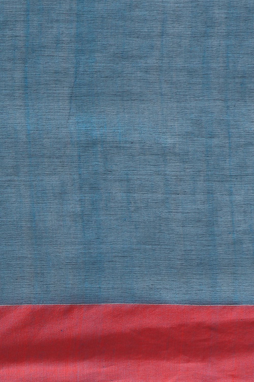 Blue Pure Cotton Bengal Saree image number null
