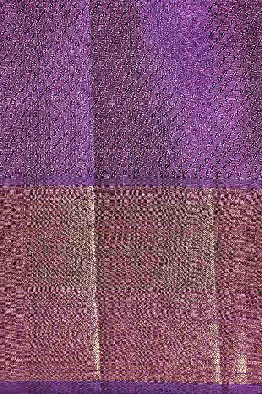 Orange Pure Silk Kanjivaram Saree image number null
