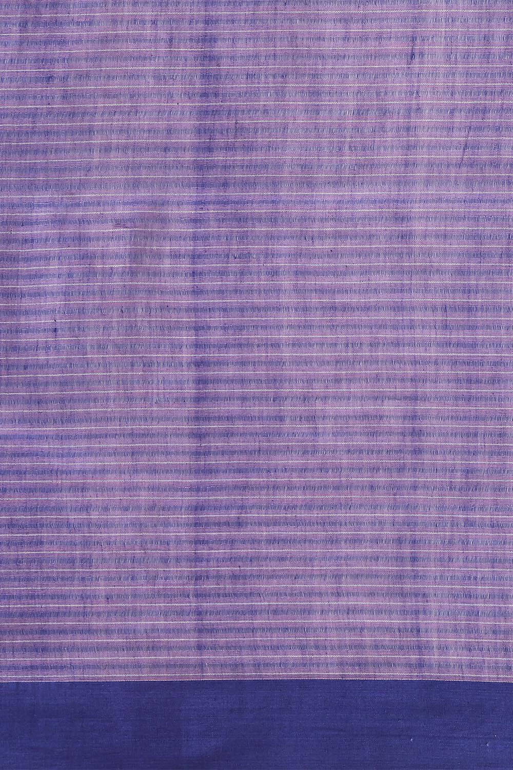 Light Violet Pure Cotton Bengal Saree image number null