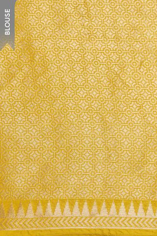 Yellow Woven Pure Viscose Saree thumbnail image number null