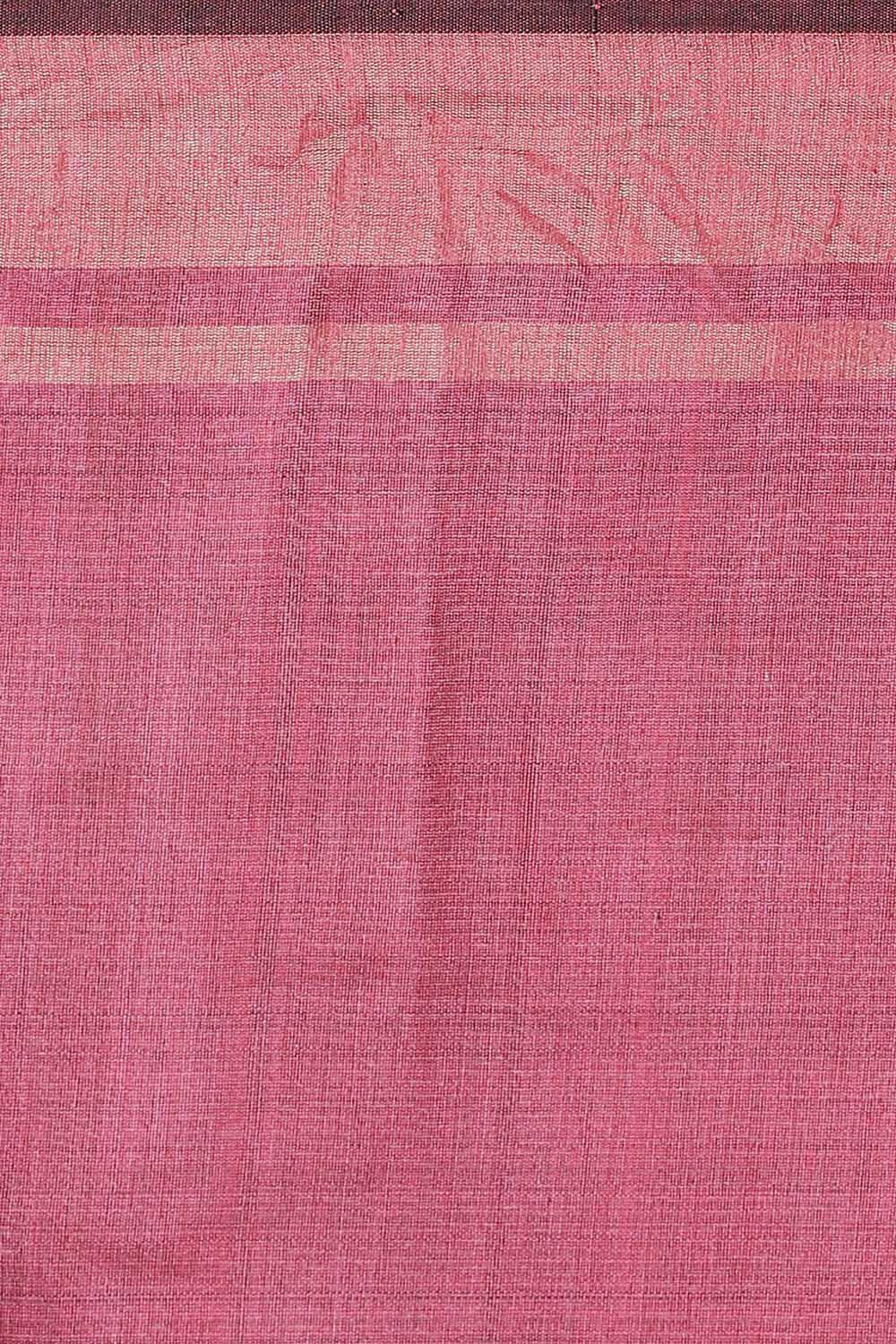 Light Green Pure Tussar Silk Bhagalpuri Saree image number null