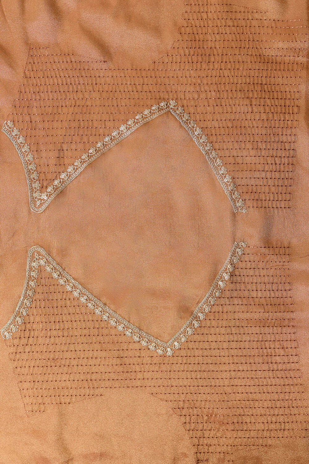 Light Pink Viscose Tissue Embroidered Saree image number null