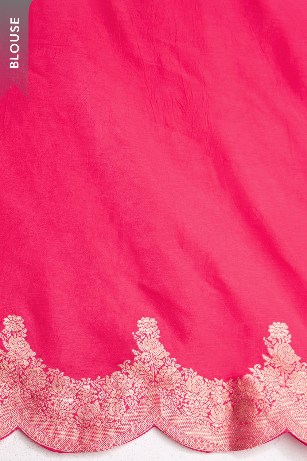 Orange Woven Viscose Saree image number null