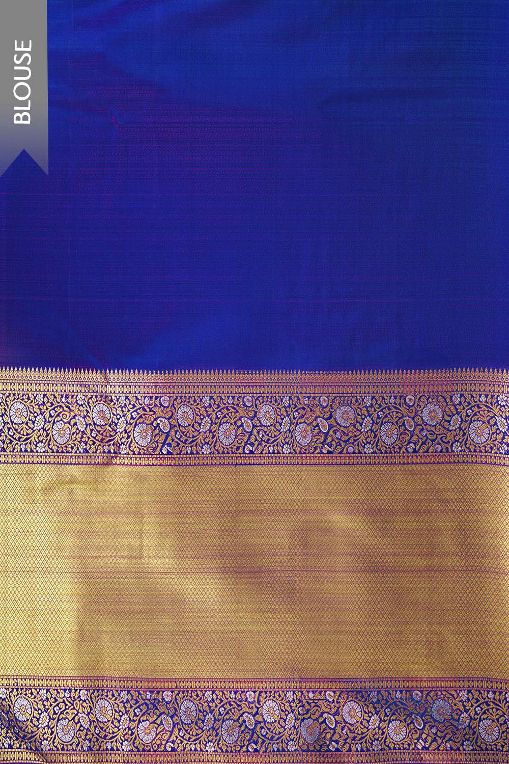 Purple Pure Silk Woven Kanjivaram Saree image number null