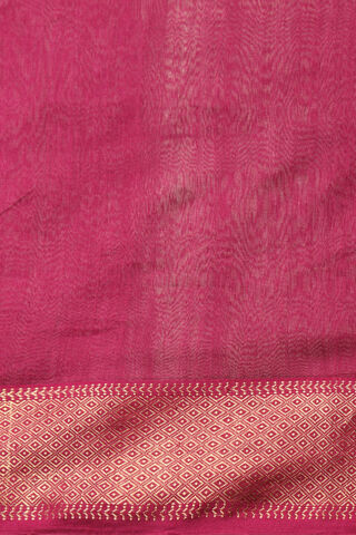 Black Pure Silk Cotton Woven Maheshwari Saree thumbnail image number null