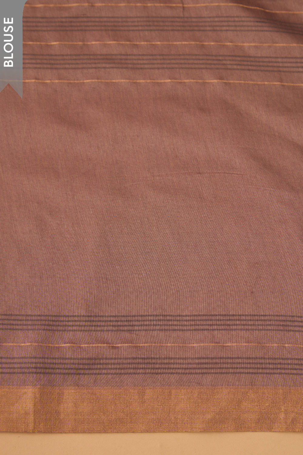 Brown Bhagalpur Woven Silk Viscose Saree image number null