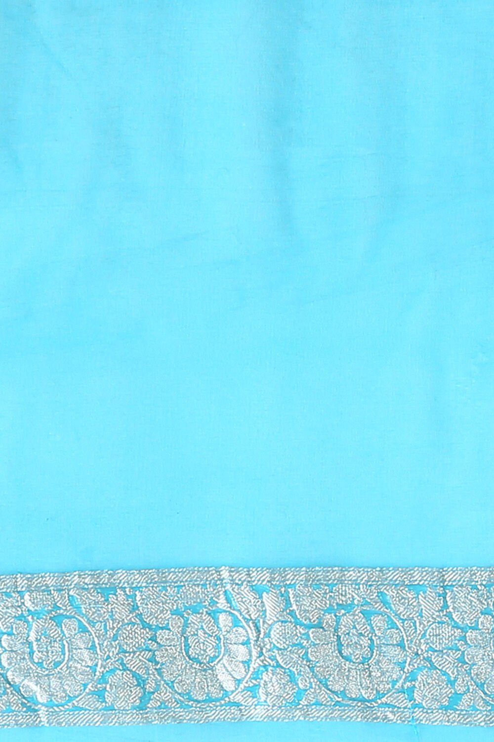 Blue Pure Georgette Banarasi Saree image number null