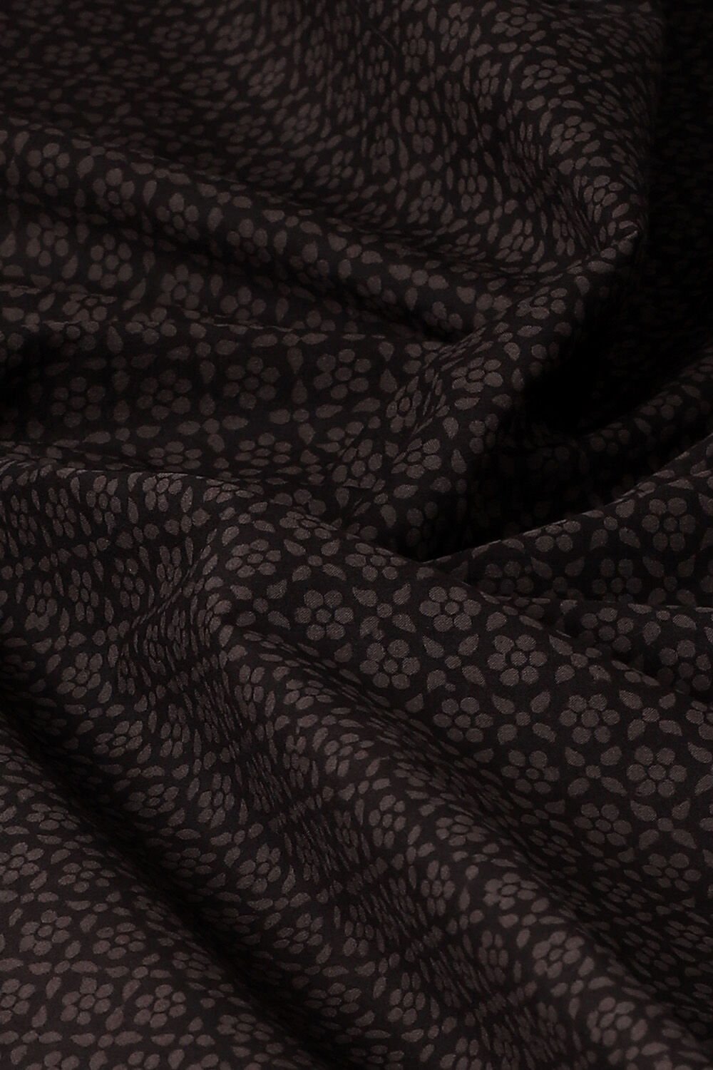 Dark Grey Pure Cotton Bagh Printed Saree image number null