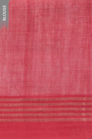 Off White Woven Pure Tussar Silk Bhagalpur Saree thumbnail image number null