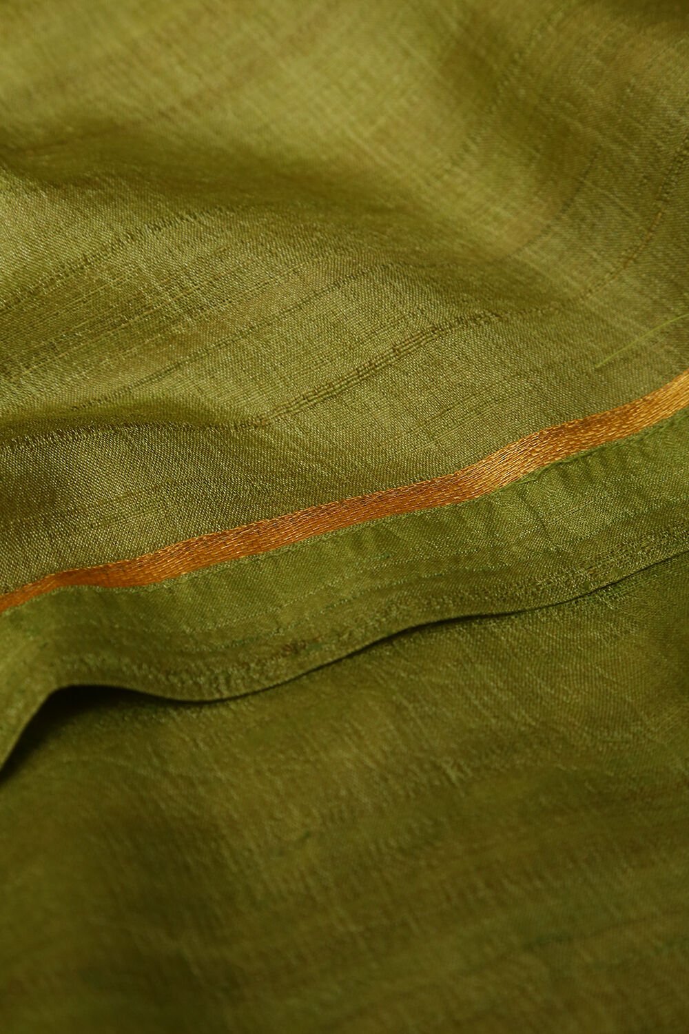Pista Green Pure Tussar Silk Suit Set image number null