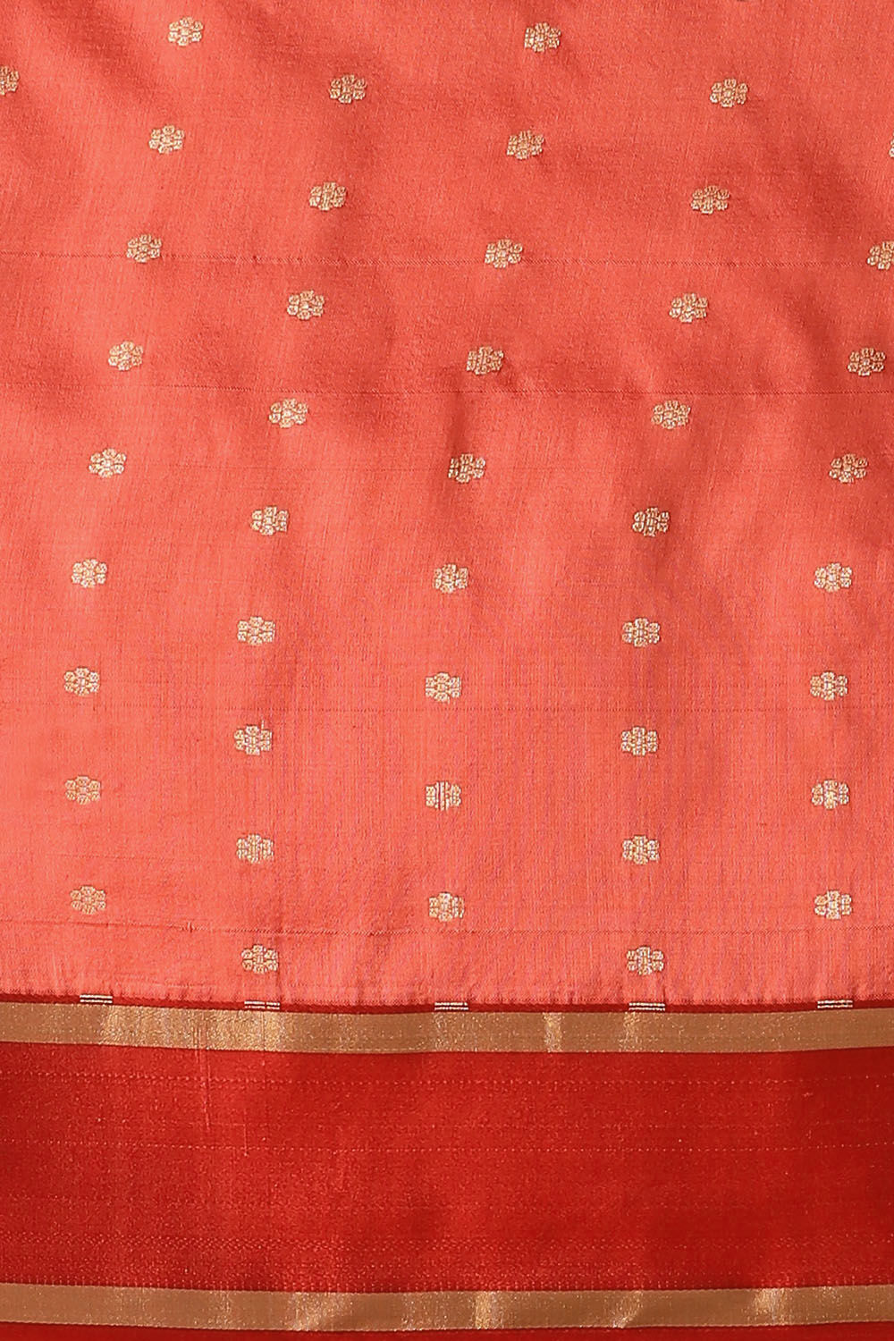 Light Orange Pure Silk Banarasi Brocade Saree image number null