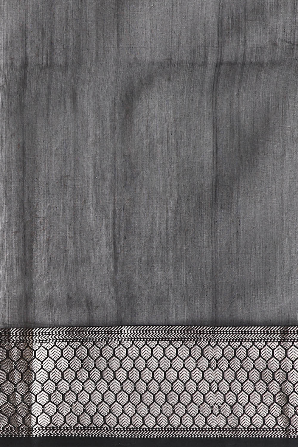 Black Pure Silk Cotton Maheswari Saree image number null
