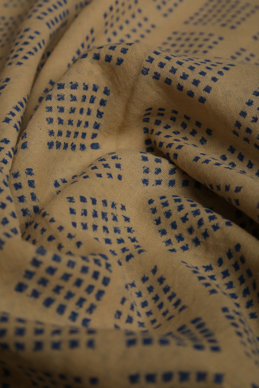 Black Bagru Pure Cotton Suit Set image number null