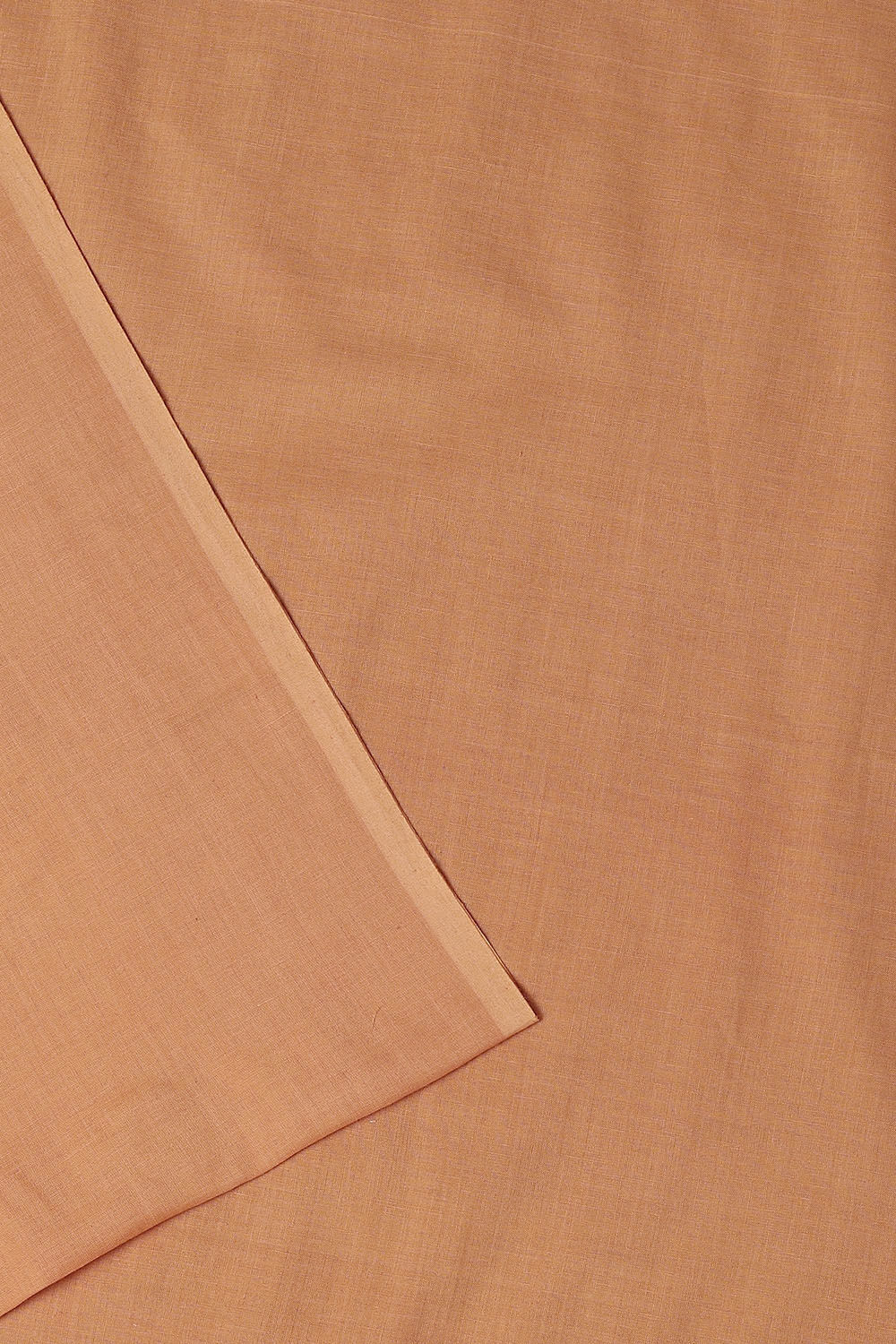 Light Orange Tussar Embroidered Unstitched Suit Set image number null