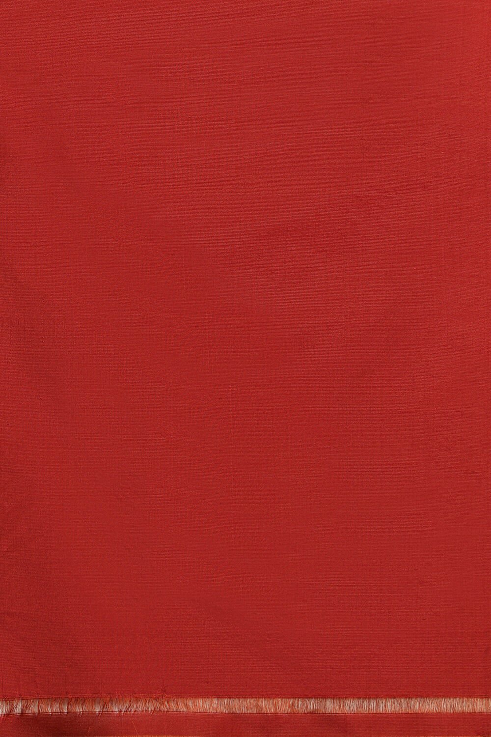 Dark Orange South Pure Silk Woven Saree image number null