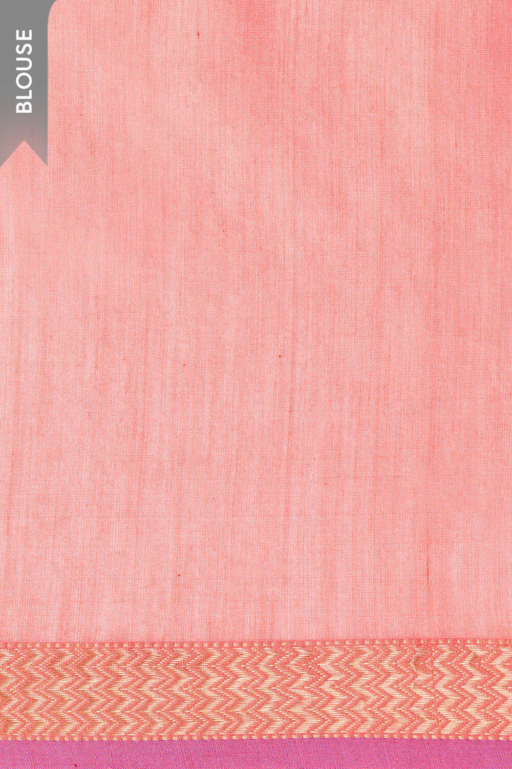 Dark Pink Woven Pure Silk Cotton Maheshwari Saree image number null
