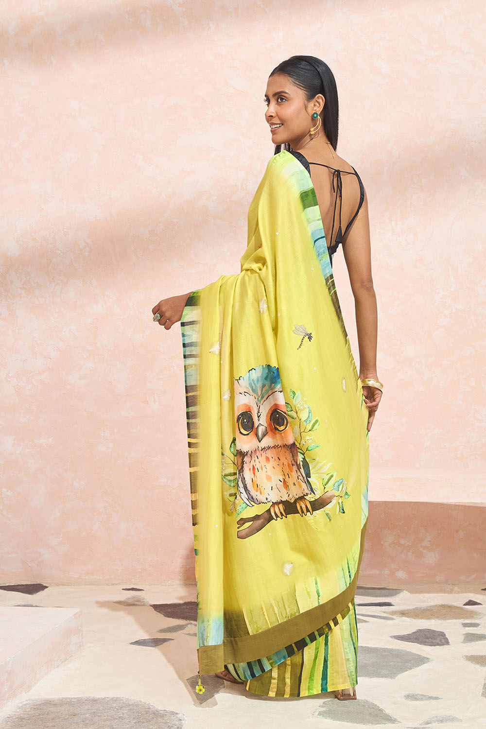 Light Blue Digital Printed Pure Silk Cotton Saree image number null