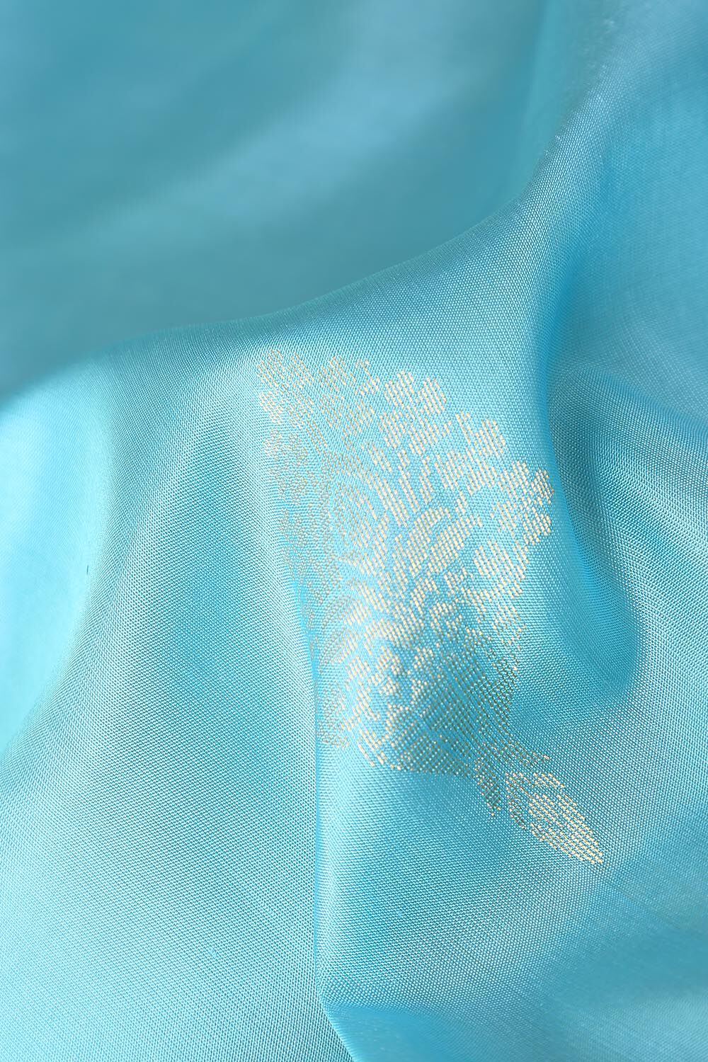 Blue Pure Silk South Saree image number null