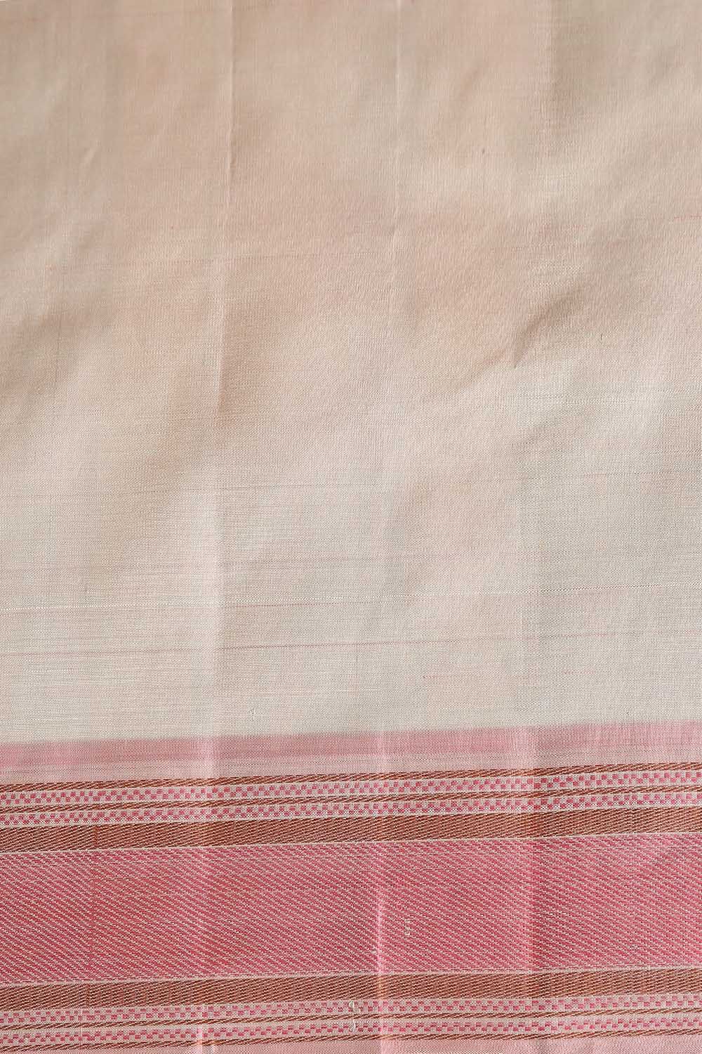 Light Green Pure Silk Kanjivaram Saree image number null
