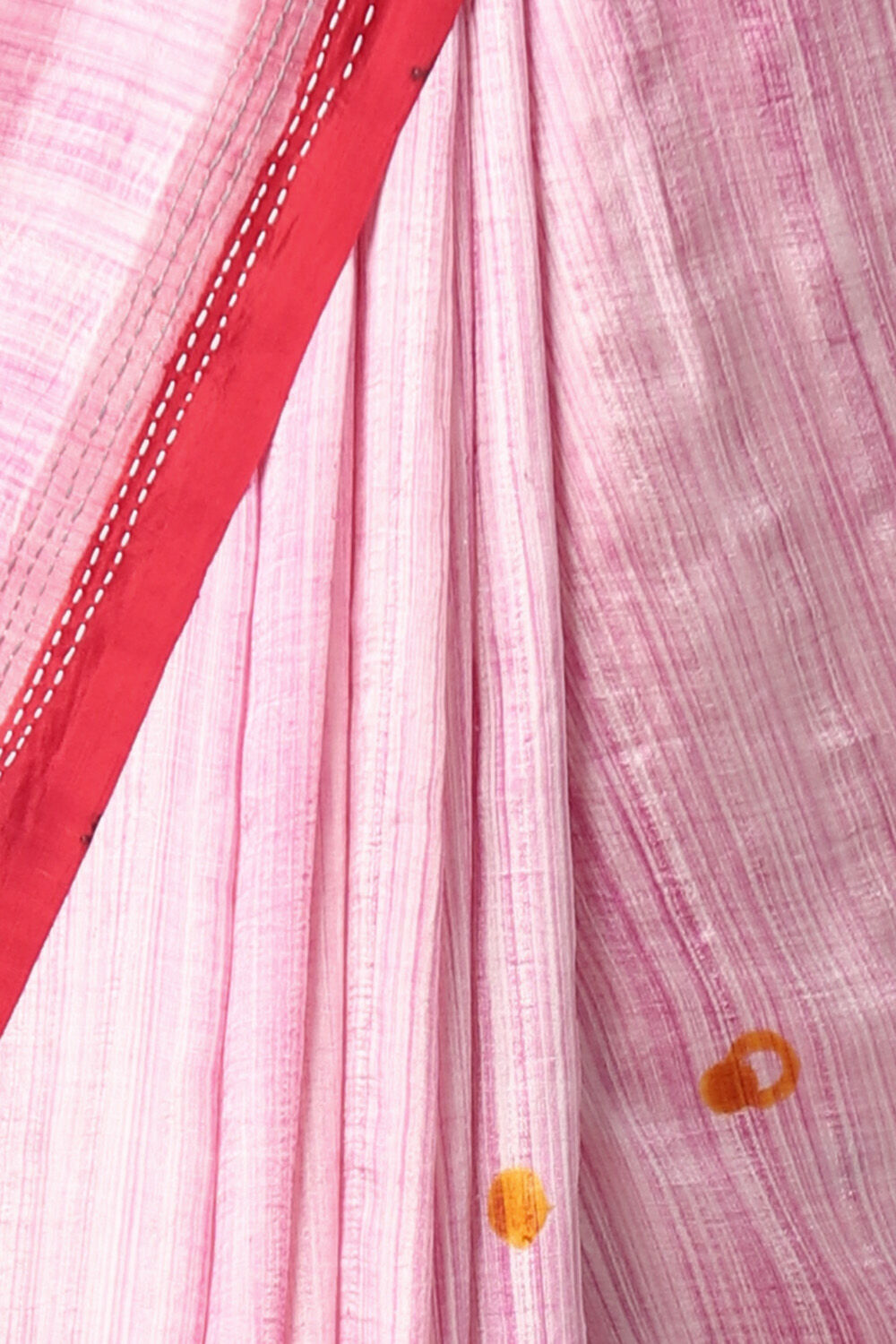 Pink Pure Silk Hand Painted Saree image number null