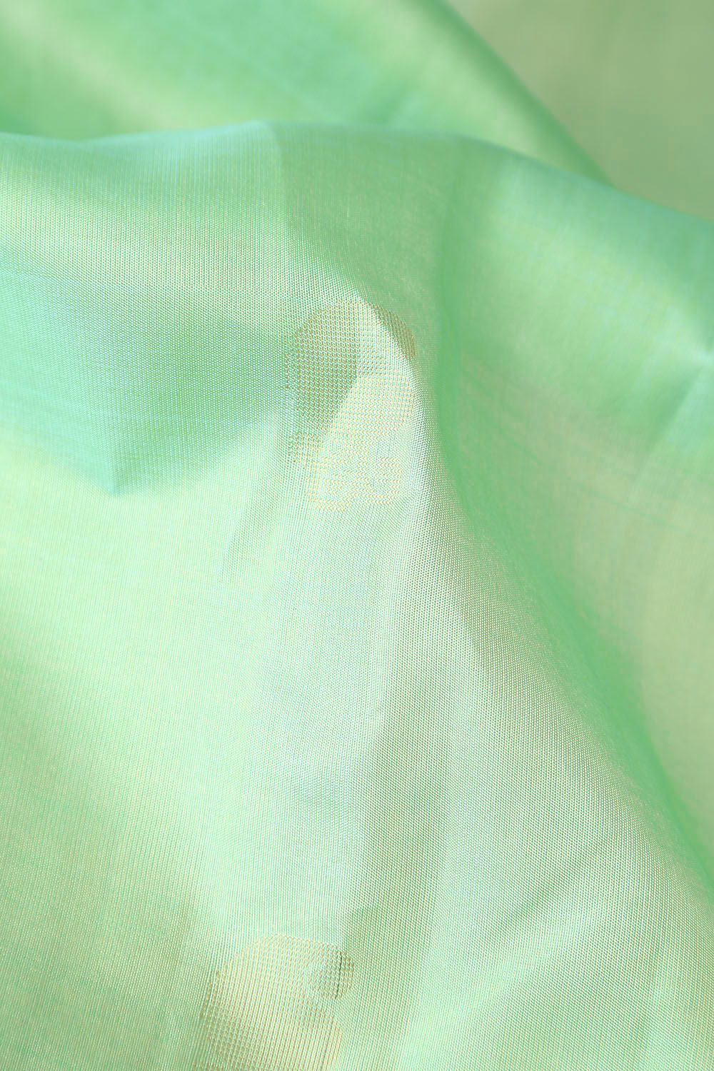 Light Green Pure Silk South Saree image number null