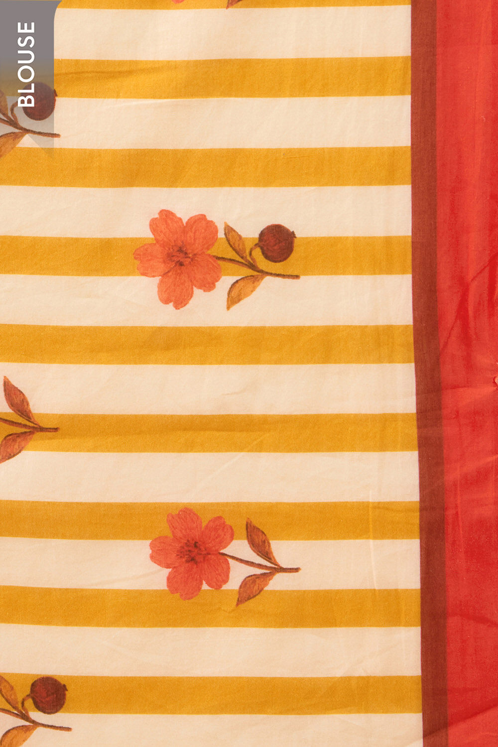 Dark Red Embroidered Pure Cotton Kota Saree image number null