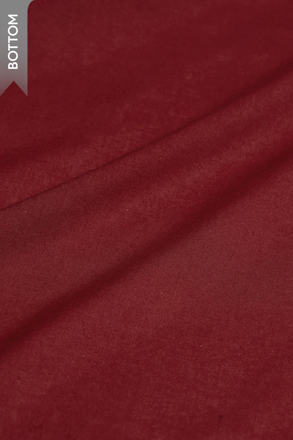 Red Pure Cotton Ajrakh Unstitched Suit Set image number null