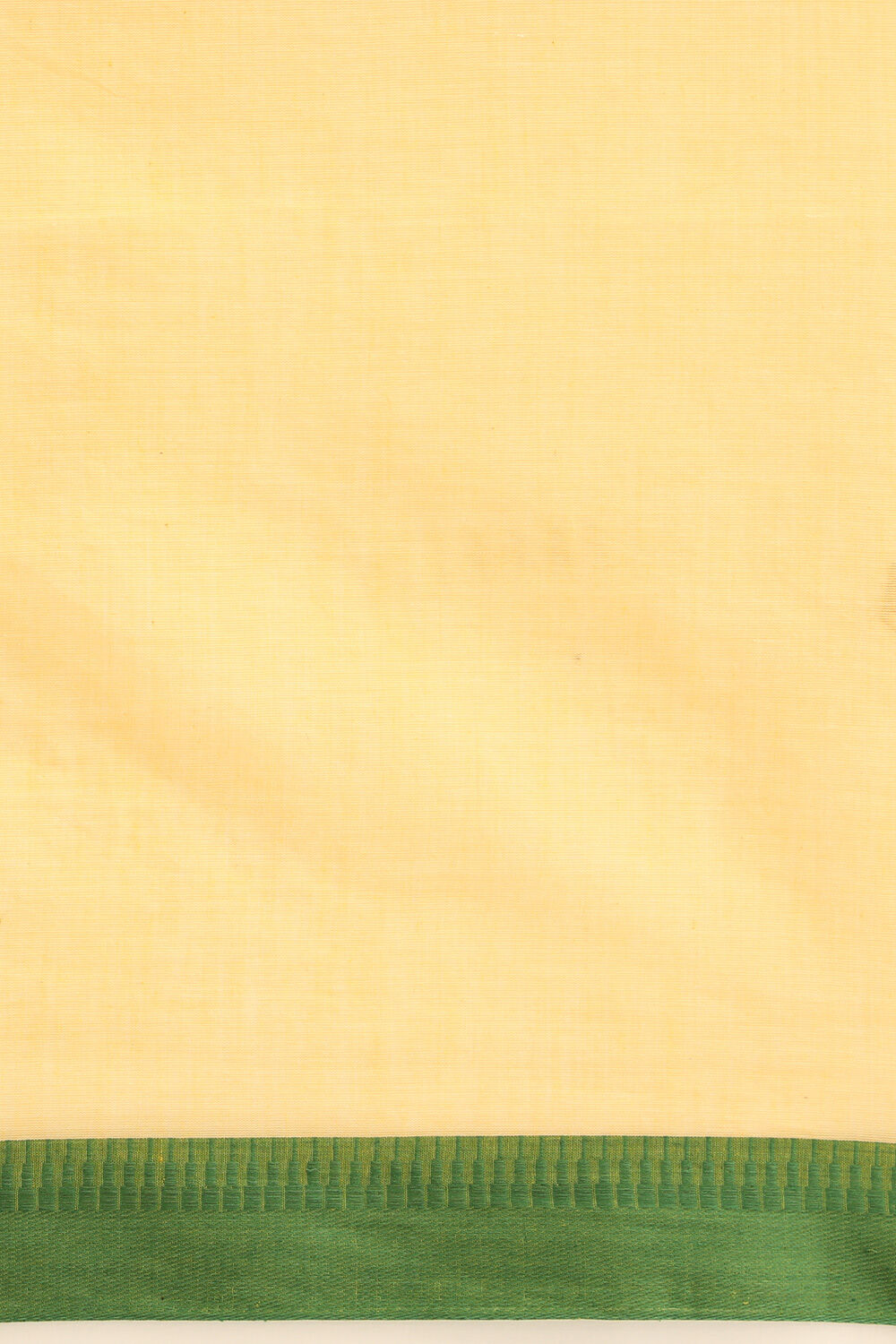 Light Yellow Pure Cotton Woven Bengali Saree image number null