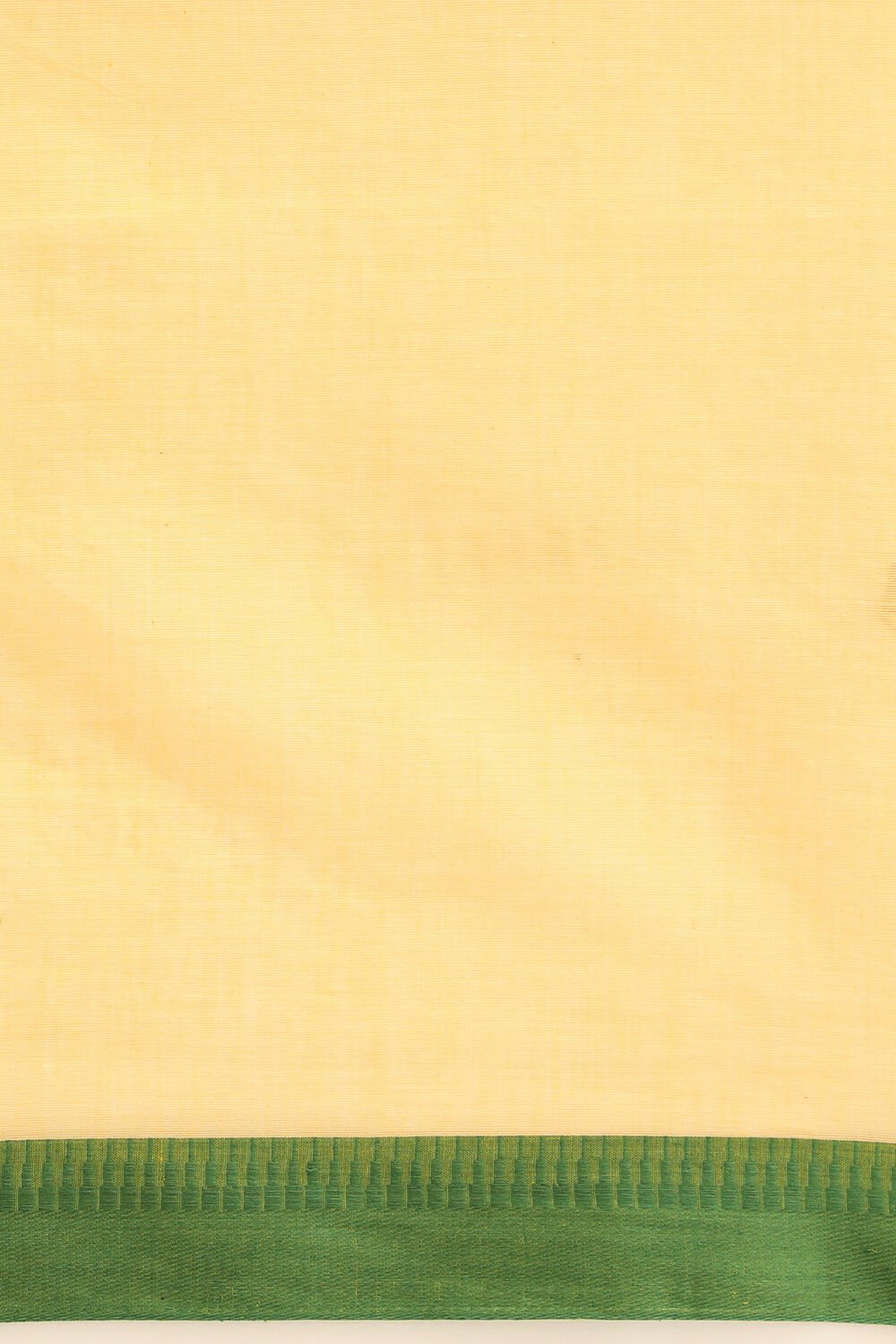Light Yellow Pure Cotton Woven Bengali Saree image number null