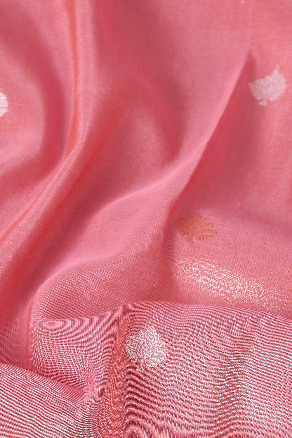 Light Pink Pure Silk Banarasi Saree image number null