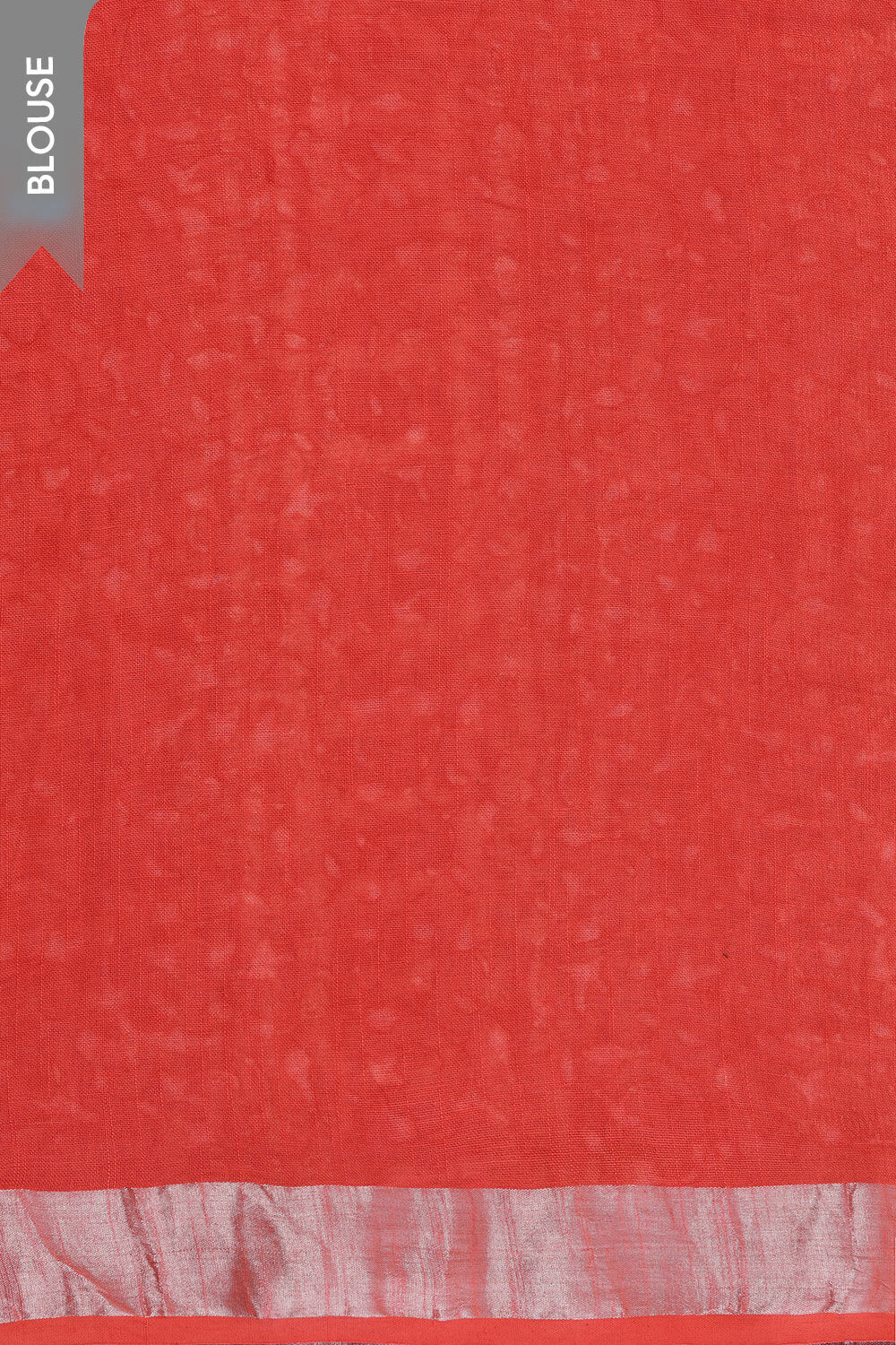 Light Red Cotton Viscose Rajasthan Block Printed Saree image number null