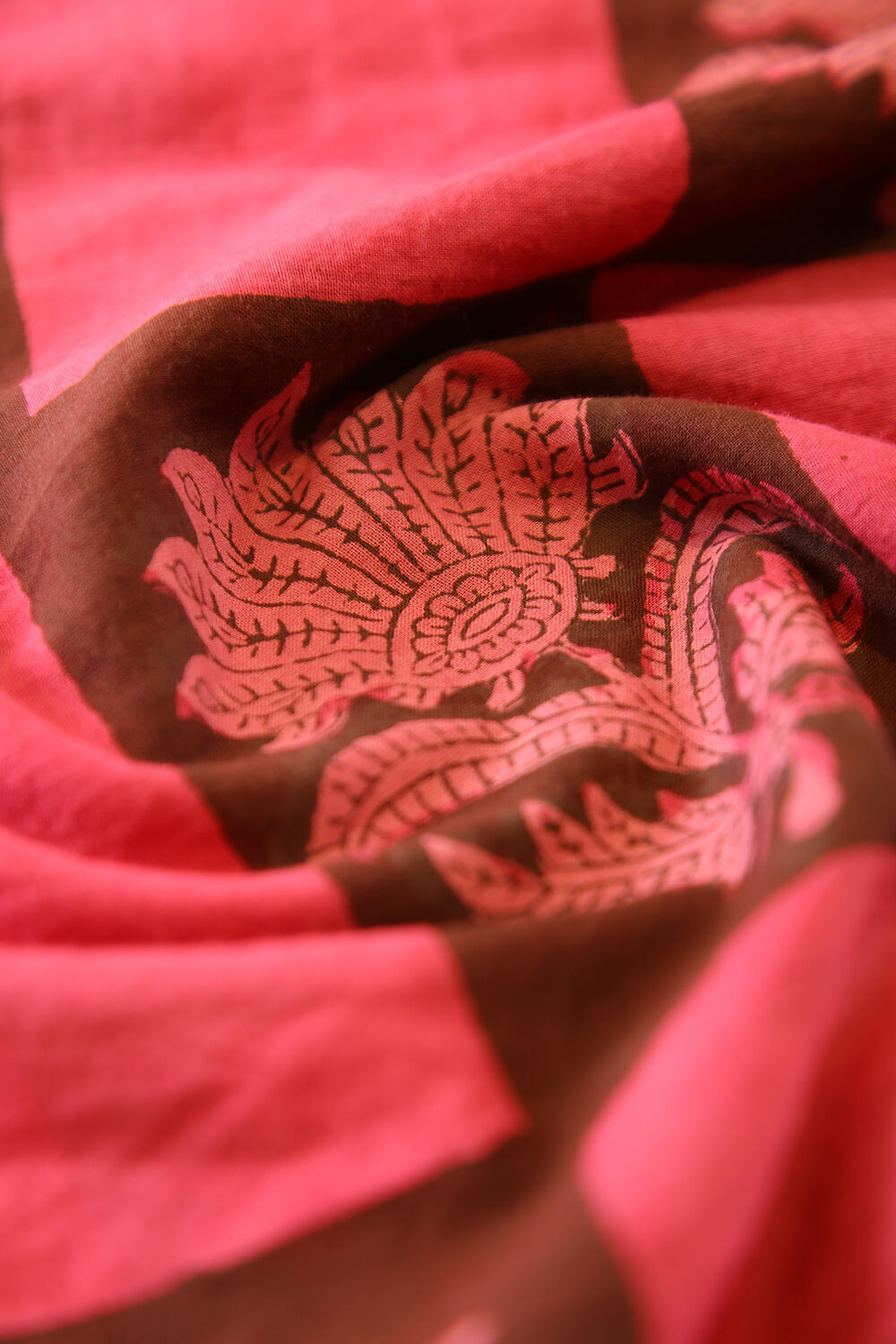 Dusty Pink Printed Pure Cotton Suit Set image number null