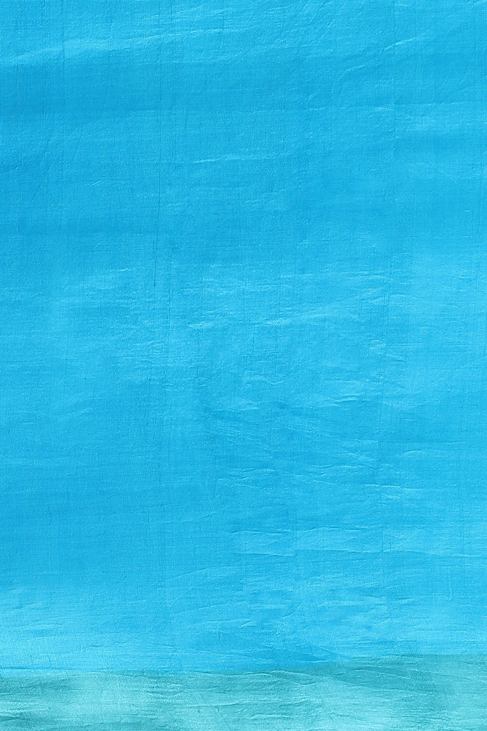Light Pure Blue Silk Printed Saree image number null