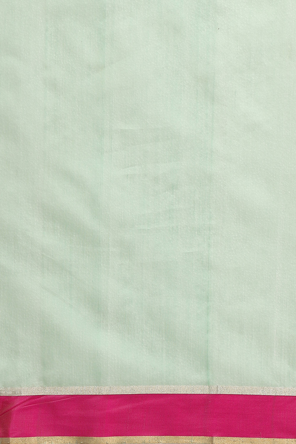 Light Green Pure Silk Cotton Chanderi Saree image number null