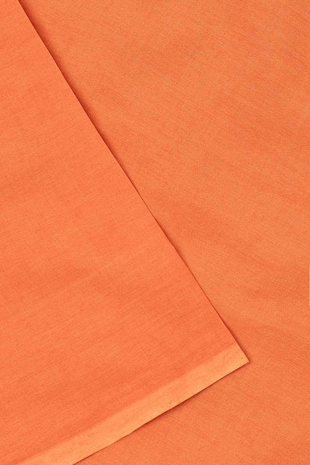 Orange Rajasthan Block Printed Silk Cotton Suit image number null