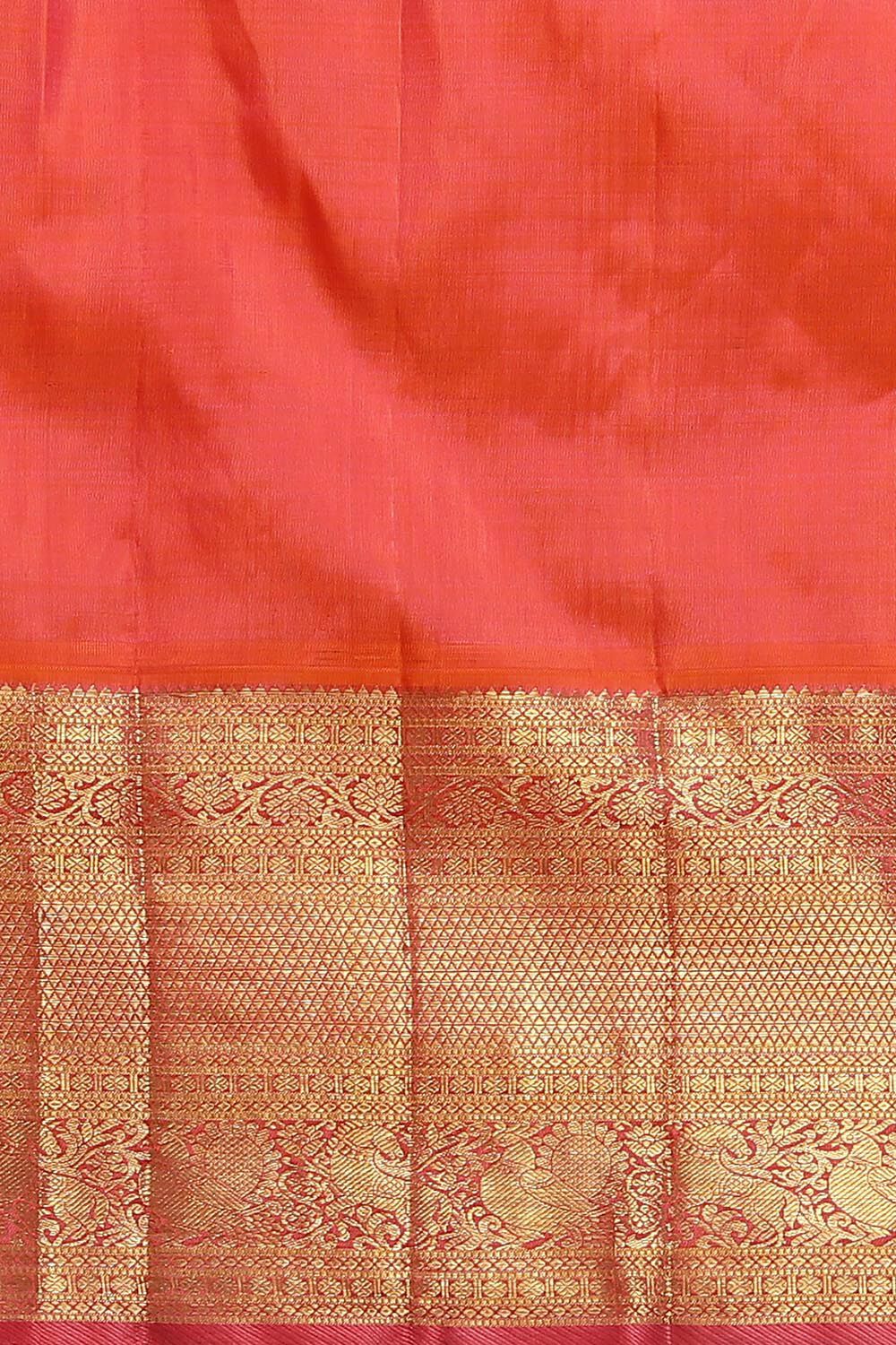 Light Green Pure Silk Kanjivaram Saree image number null