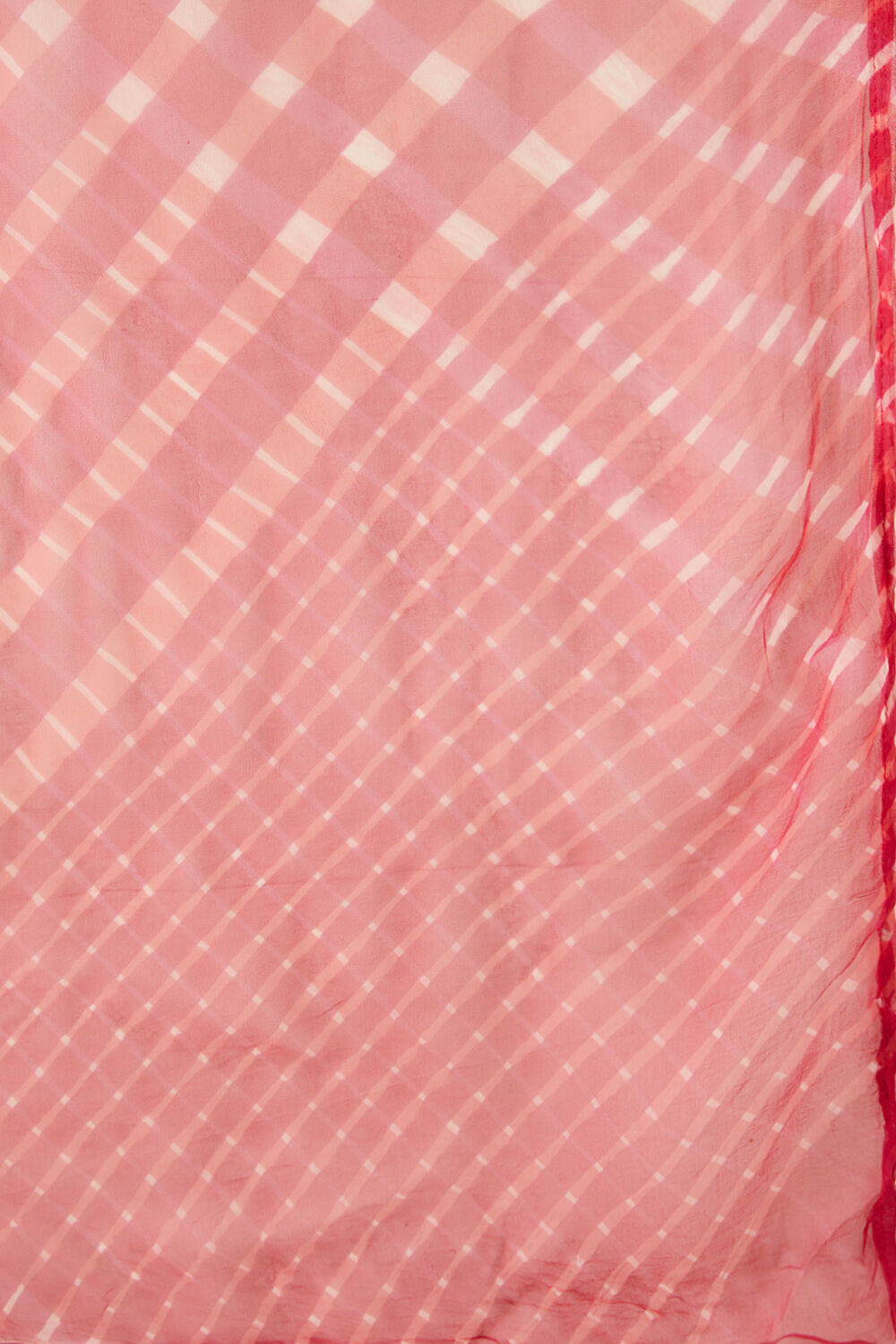 Pink Pure Georgette Leheriya Saree image number null