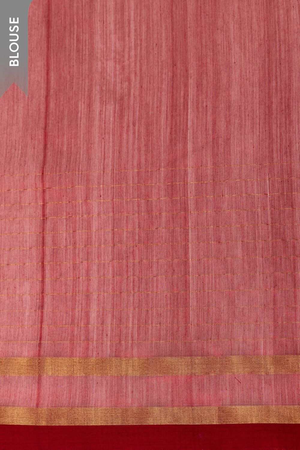 Brown Eknaliya Pure Silk Cotton Chanderi Saree image number null
