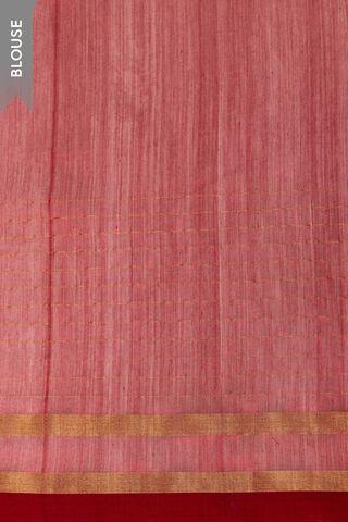 Brown Eknaliya Pure Silk Cotton Chanderi Saree thumbnail image number null