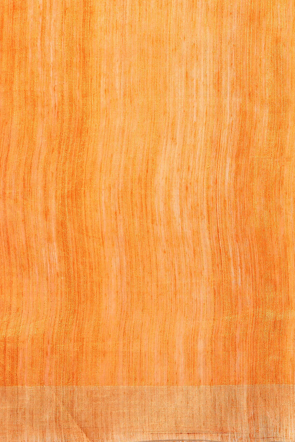 Orange Pure Silk Vanya Bengal Saree image number null